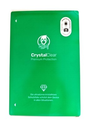 Green MNKY Crystal Clear Folie 12 x 18cm Panzerfolie 7'' Premium 36 Stück