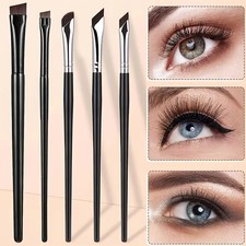 5Pcs Eyeliner Brushes Fine Angled Eye Liner Ultra thin Precision Makeup Brushes
