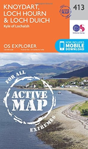Knoydart, Loch Hourn And Loch Duich Ordnance Survey - Image 3