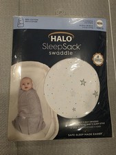 NIB HALO Sleepsack 100 Cotton Swaddle - Newborn