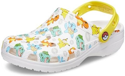 Crocs Classic Pokémon 2.0 Clog Sandals Unisex White/Multi Size 24cm
