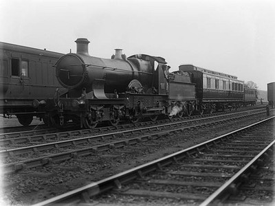 Old Photo Locomotive 5309 Light Engine Near Barnstaple Junction Station c1926