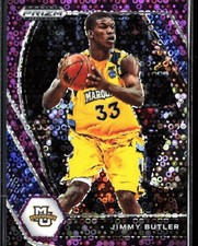 2021-22 Prizm Draft JIMMY BUTLER PURPLE DISCO CIRCLES - /50  SP