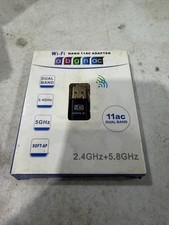 Inamax Wifi Nano 11AC Adapter- AC 600 Dual Band - 2.4GHz 5.8GHz W608