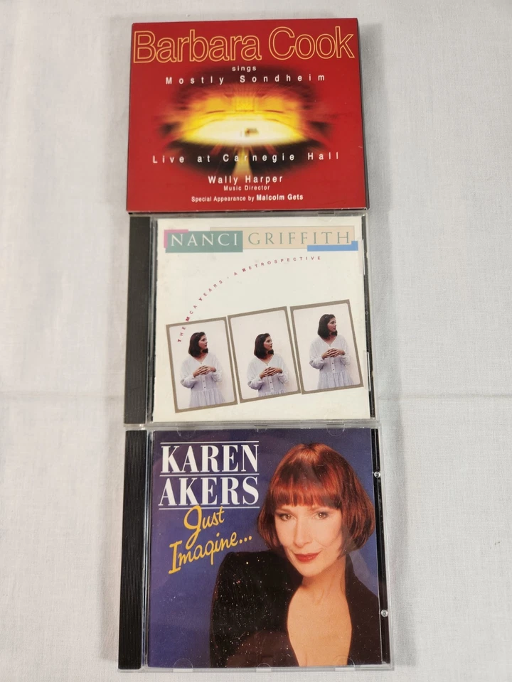 16 used 70's - 90's VOCAL CDs WHOLESALE LIQUIDATION MUSIC LOT Discs EUC FREEShp - Image 3 of 4