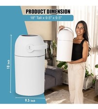 Cubo para pa ales 100 libre de olores con bloqueo seguro para ni os