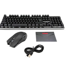 RedThunder K10 Wireless Gaming Keyboard Mouse Combo LED Backlit 3800mAh