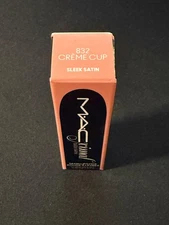 M.A.C Macximal Sleek Satin Lipstick - 832 Creme Cup - 0.12 oz/3.5 g - New in Box