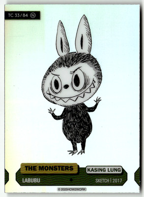 2025HOW2WORK Card Labubu No. TC 33/84 Labubu The Monsters