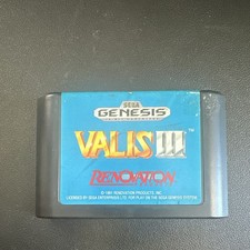Sega Genesis Valis III (1991) Renovation Game Cartridge 16-Bit