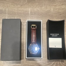 Vincero Mens Dress Wristwatch Gold Case Brown...