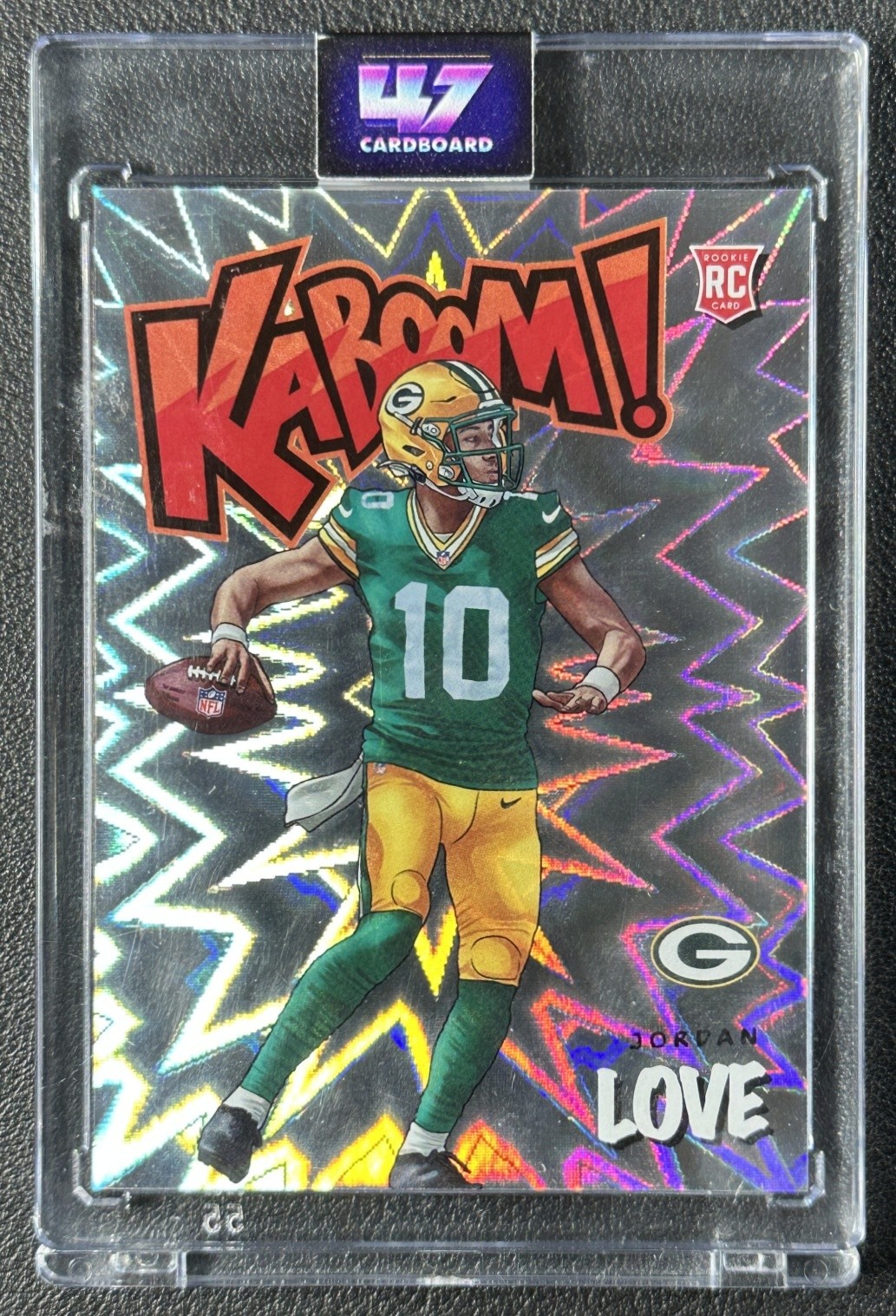 JORDAN LOVE 2020 PANINI ABSOLUTE #K-JL2 ROOKIE KABOOM! KABOOM SSP RC PACKERS