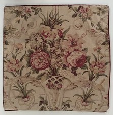 Vintage Ralph Lauren Guinevere Aragon Medieval Square Pillow Cover 23" x 23"