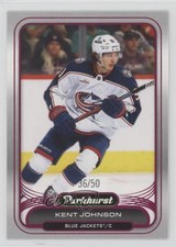 2023-24 Upper Deck Parkhurst Pink Foil 36/50 Kent Johnson #82 00em