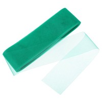 1 Rolle 25 Yards 3 Zoll Polyester-Rosshaarband Zum NäHen Von Kleidern, HellgrüN