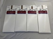 Hanes Silk Reflections Knee High Hosiery One Size Natural  Barely There 775