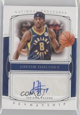 2019 Panini National Treasures Penmanship 41/99 Justin Holiday #PM-JHD Auto 17hw