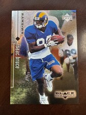 1998 Upper Deck Black Diamond Rookie Edition - Isaac Bruce #71