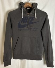 Vintage Rare Nike Hoodie OTC Marthon 1980 Re-Edition Dark Grey size S Y2K. Mint