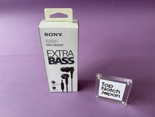 Sony MDR-XB55AP Extra Bass Earphones In-Ear Mic Black White Red Green Blue Japan