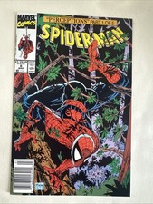 Spider-Man #8 NM Todd McFarlane Marvel Comics 1991 Newsstand Variant