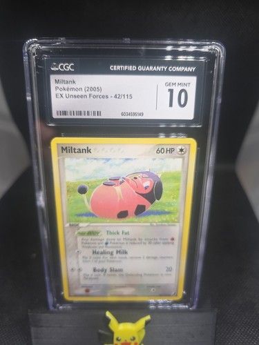 Miltank graded CGC 10 for sale on eBay