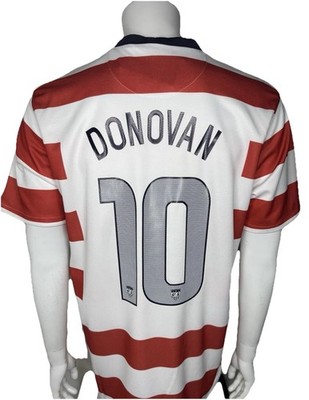 2012-13 USA National Home Soccer Jersey #10 Landon Donovan Red