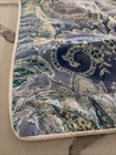 Ralph Lauren Pillow Sham Jamaica Paisley Blue European 26” Square Envelope Close — photo 2