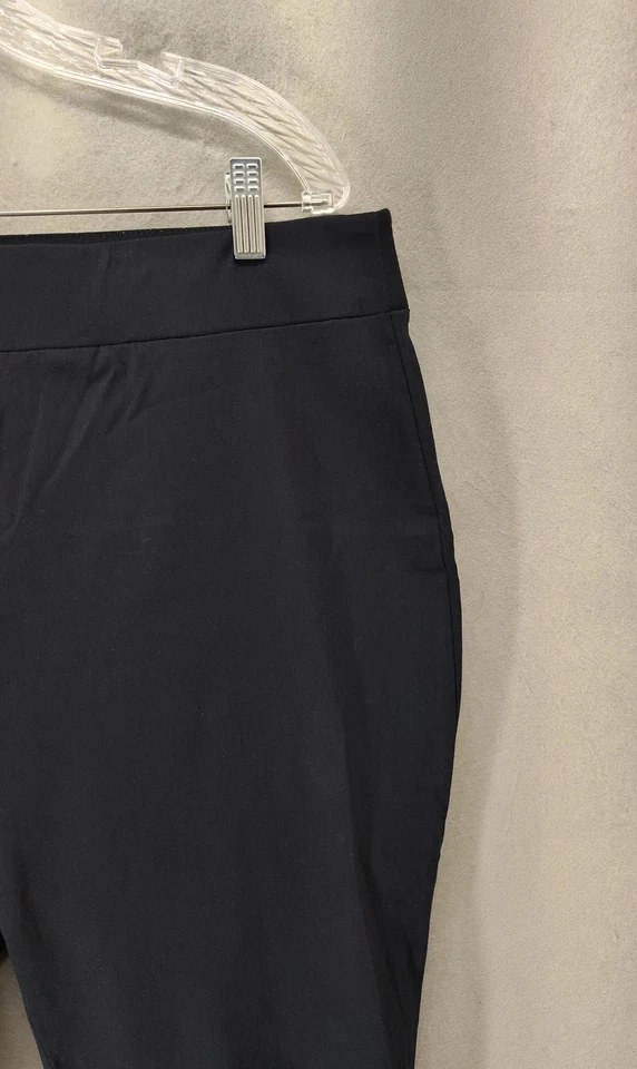 Pantalones INC International Concepts para mujer 16 volantes tobillo tachonados recortados elásticos Foto 3 de 4