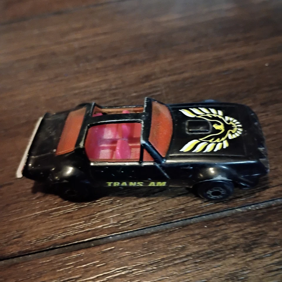 Pontiac Firebird 1979 Matchbox Superfast Trans AM negro vintage Foto 2 de 4