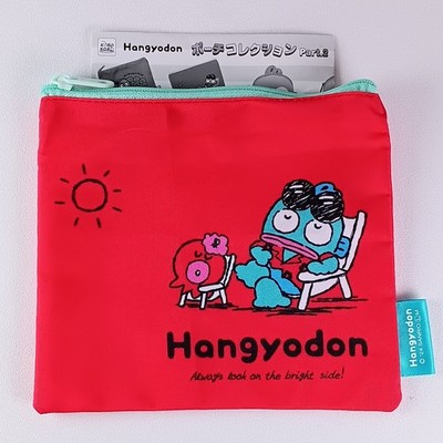 Hangyodon Square Pouch - Sanrio Characters Pouch Collection Part.2 From Japan