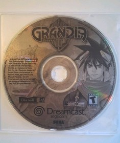Grandia II-Sega Dreamcast (2000, Ubi Soft) W/ Soundtrack 