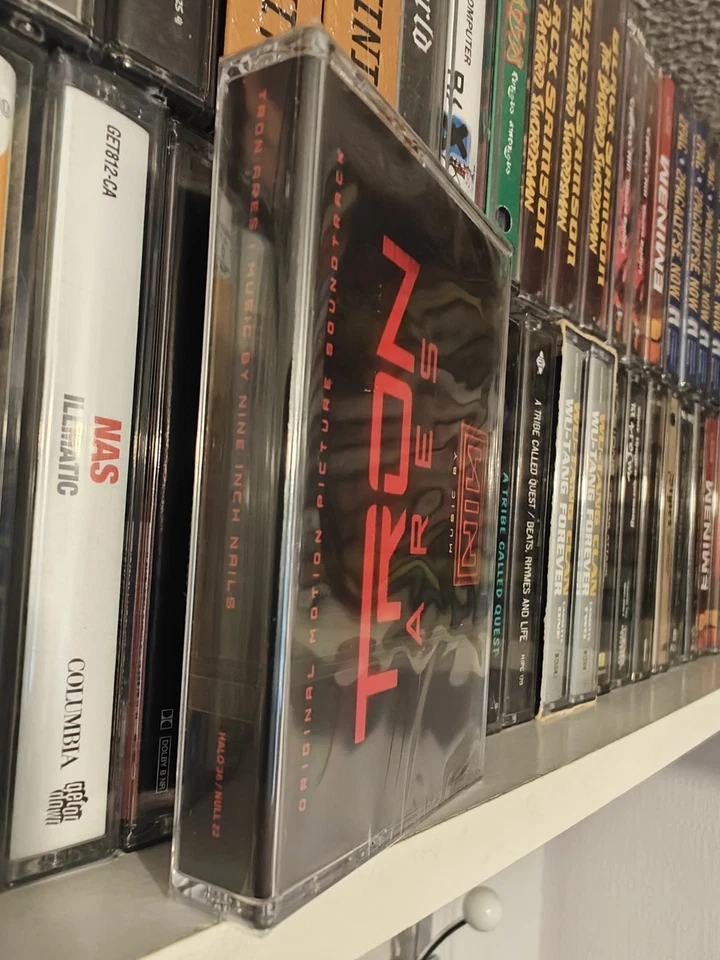 Nine Inch Nails NIN TRON: ARES Soundtrack FACTORY SEALED cassette album  - Image 4 of 4