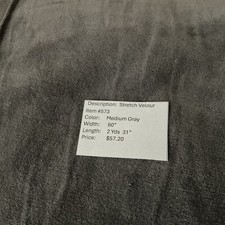 Item 573. Stretch Velour Fabric