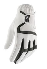 Golf Glove Synthetic Leather Left Hand White Black XL Cadet Mizuno MX Mens