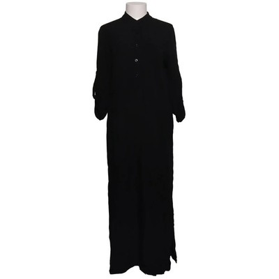 Anself, Blusenkleid, Größe: L, Schwarz, Baumwolle/Polyester, Einfarbig #glv