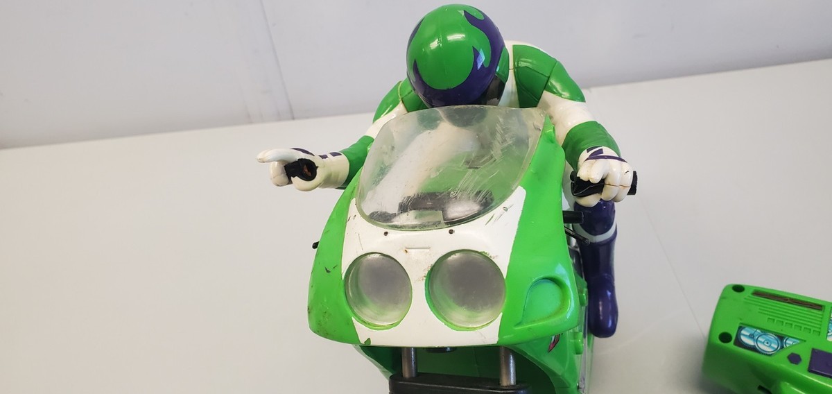 1996 KAWASAKI NINJA Super Gyro Balance R/C Remote Control Untested