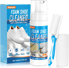 Shoe Cleaner, Sneaker Cleaner, No-Rinse Foam Shoe Cleaning Kit