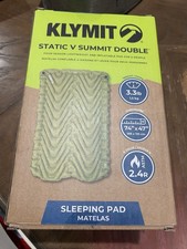 Klymit Static V Summit Double Insulated Inflatable Pad 74x47 Green R2.4