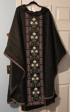 Beautiful Requiem Mass Vestment Set + 5 Pieces