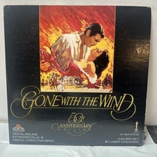 Gone With the Wind Laserdisc 2 Disc Set 50th Anniversary