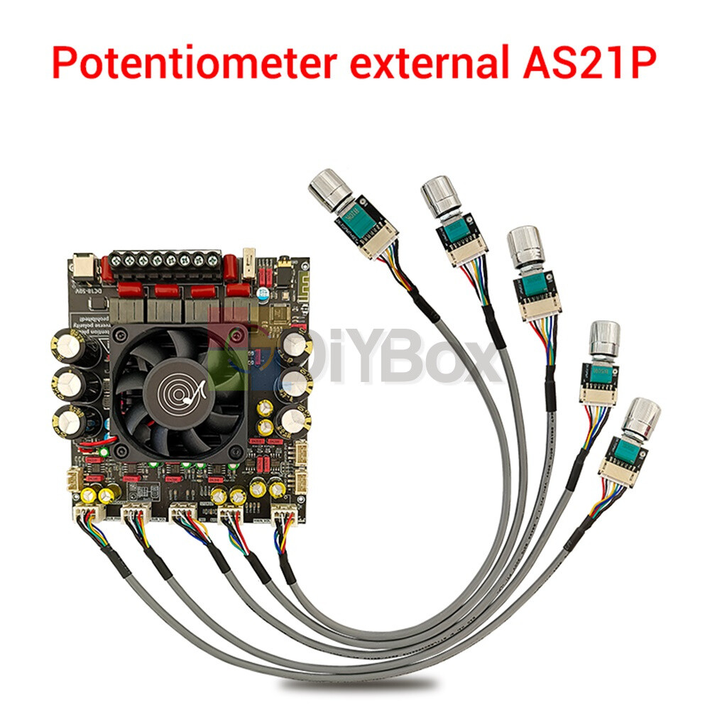 ZK-AS21P Hi-Fi 2.1 Channel Bluetooth Audio Amplifier Board 300W*2+600W TPA3255*2