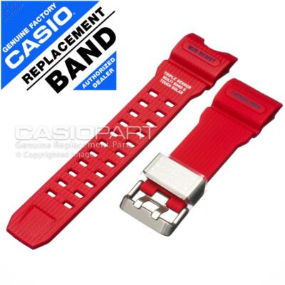GENUINE CASIO Original G-SHOCK Red Watch Band GWG-1000RD-4A GWG
