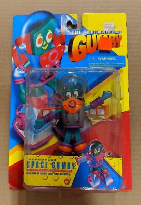 GUMBY フィギュア まとめ売り Trendmasters Movie Toy Incredible Adventures of Gumby - Space