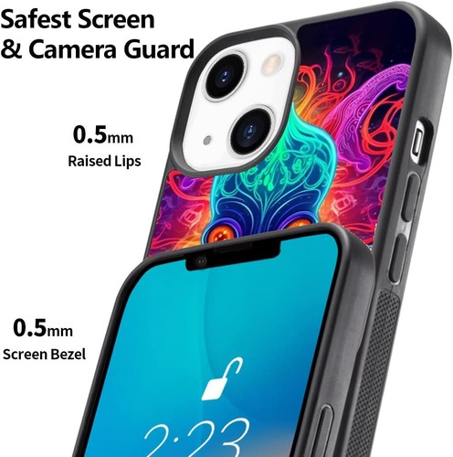 colorful mandala Octopus Dustproof Case For Samsung A15 A16 S23 S24 S25 Ultra FE - 第 14/25 張圖片