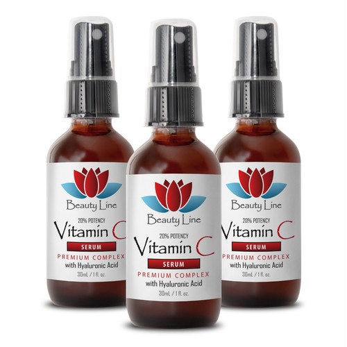 Vitamin C Hyaluronic Acid Serum - Vitamin C Serum 30ml - Help For Sunburns 3B - Picture 1 of 12