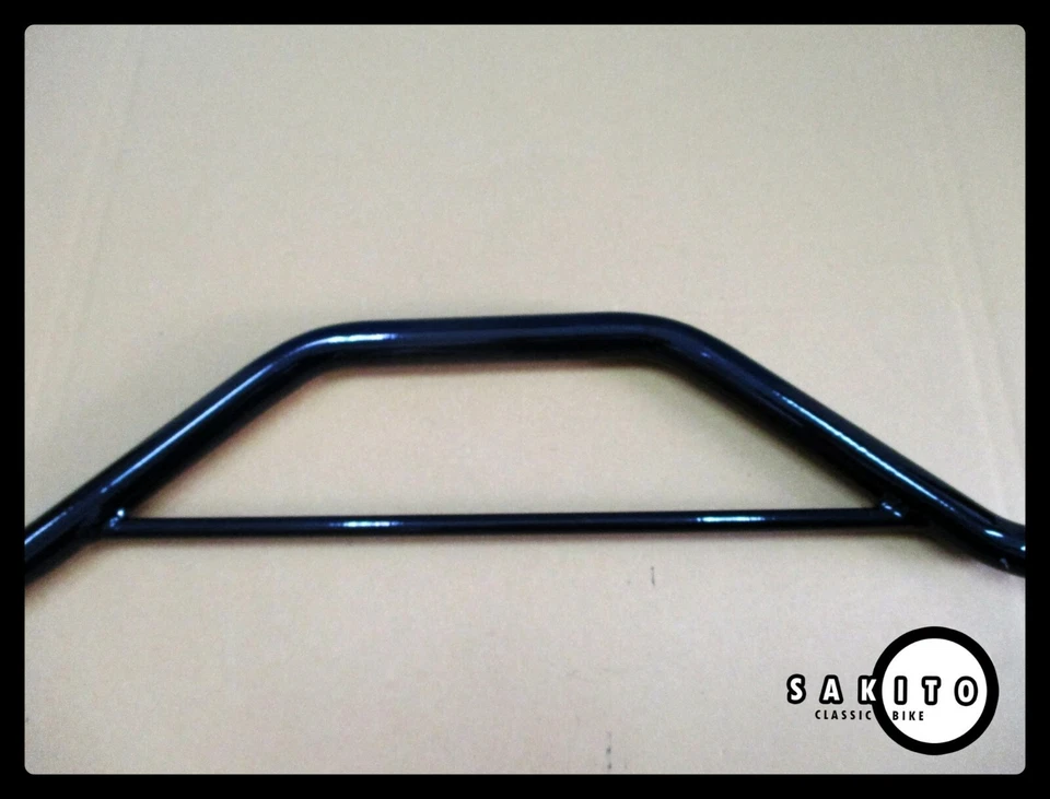 Fit Yamaha DT100 DT125 DT175 DT250 DT360 DT400 Handle Bar Black Color sa1657 Foto 3 de 4