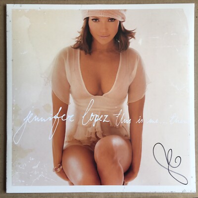 Jennifer Lopez This Is Me...Then SIGNED Autographed Vinyl LP 20th Anniversary