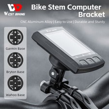 MTB Bike Bicycle Stem Camera GPS Computer Mount Holder For Garmin Bryton Wahoo