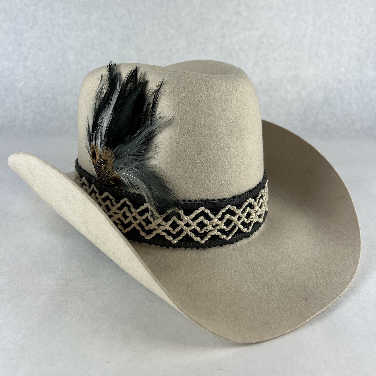 Calgary Stampede Cowboy Hat Tan Perfect Condition Gem